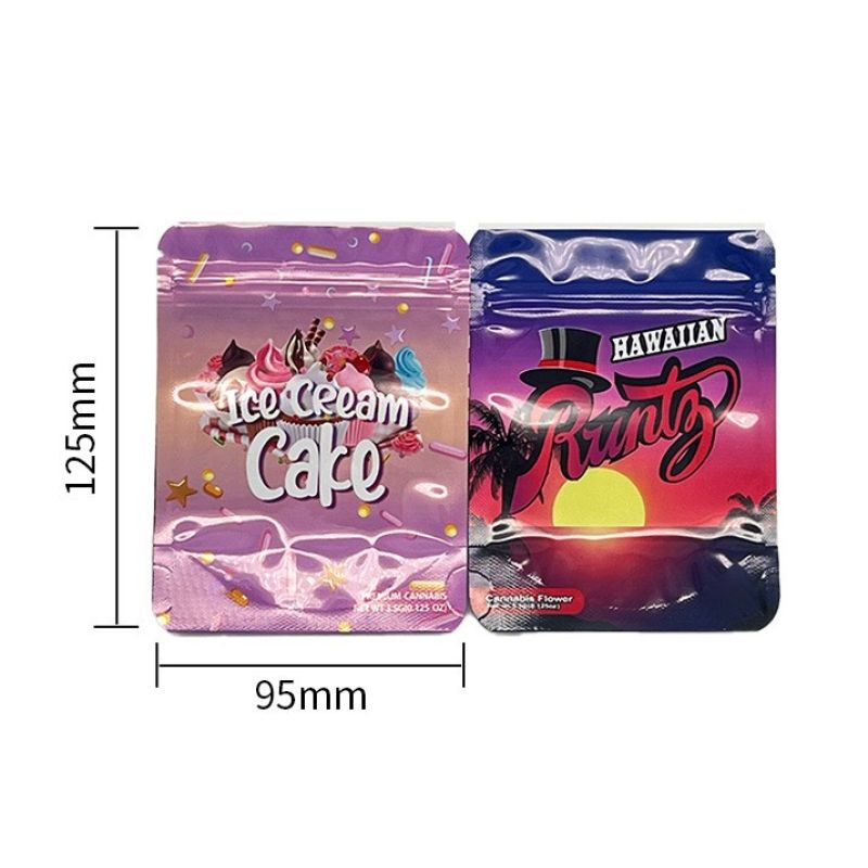 Ice Cream Cake Food Storage – Weed Mylar Bags